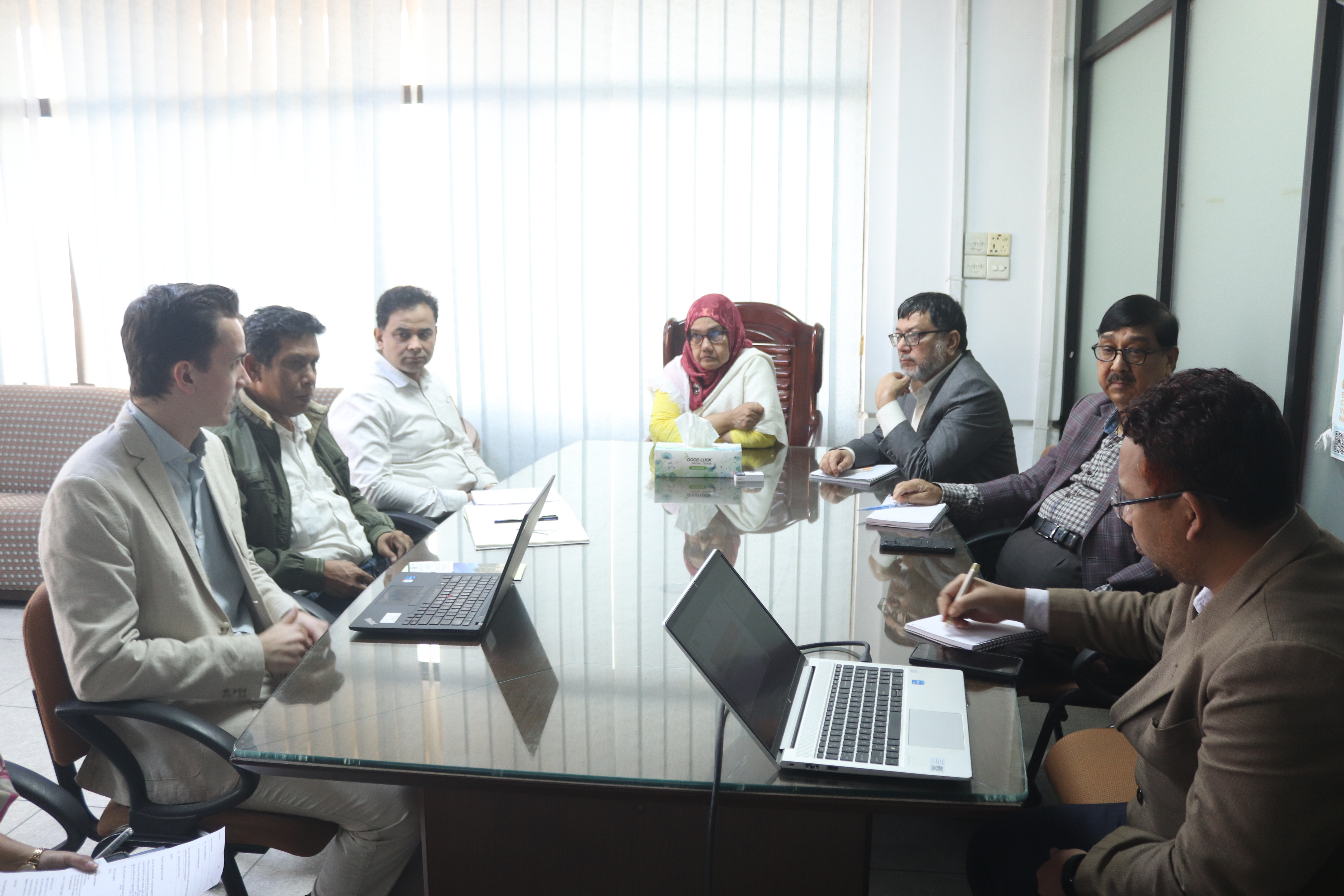 UNICEF Representative Team Visits CReLIC Activities