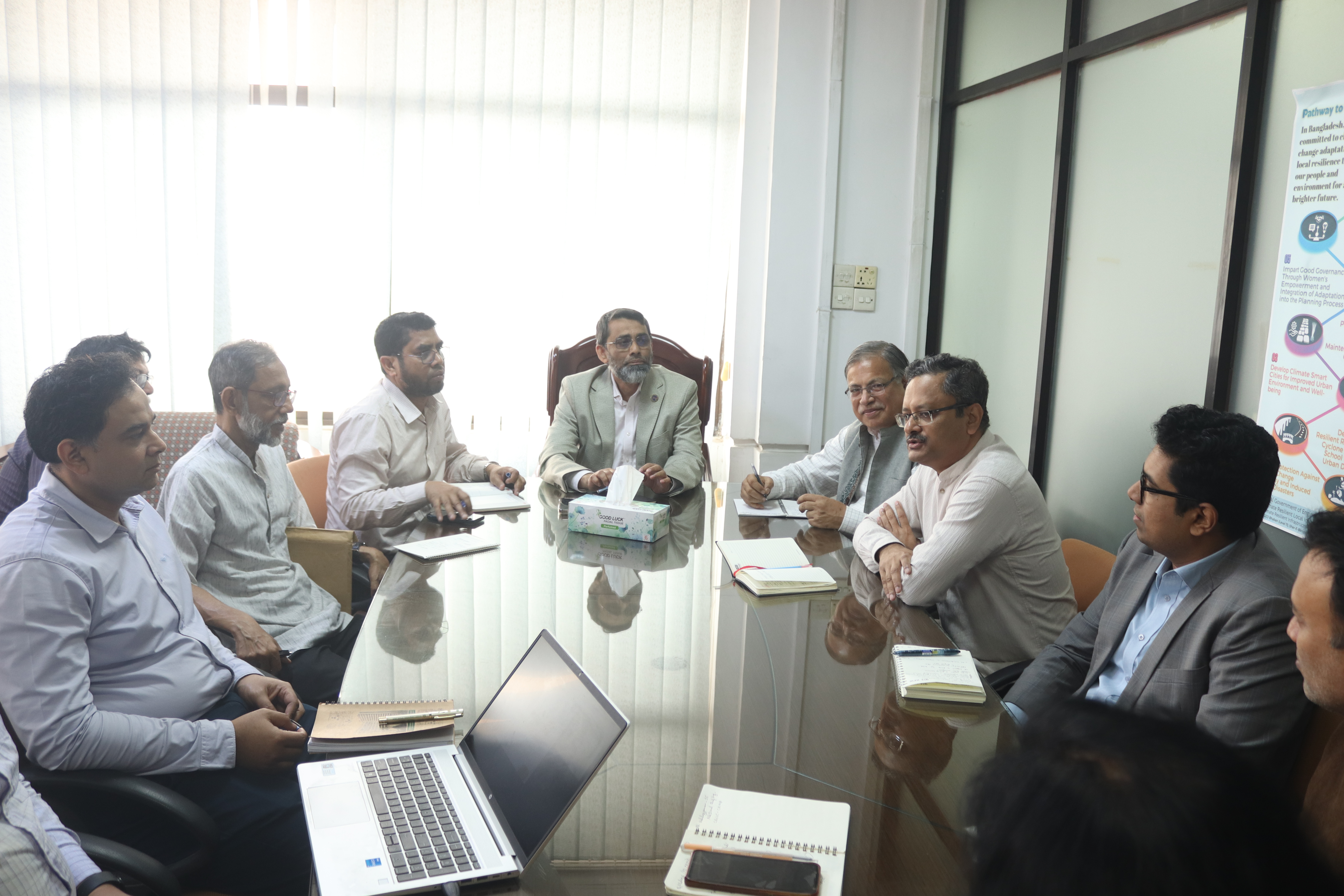 GCA Delegation visit CReLIC Activities at LGED