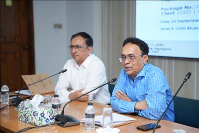 LGED-CReLIC Holds Two Workshops on Finalizing Documentary 
Draft Script and Factsheet Layout
