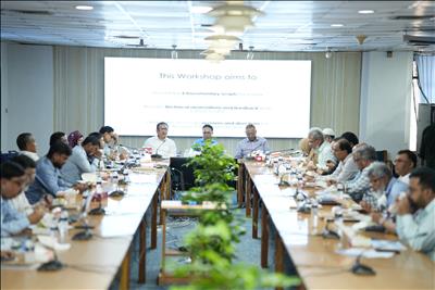 LGED-CReLIC Holds Two Workshops on Finalizing Documentary 
Draft Script and Factsheet Layout
