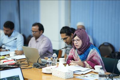 LGED-CReLIC Holds Two Workshops on Finalizing Documentary 
Draft Script and Factsheet Layout
