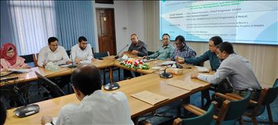 Two Workshops on KMS Requirement Specification and 
Software Design Held at LGED-CReLIC at LGED Headquarters
