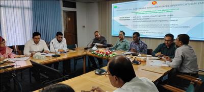 Two Workshops on KMS Requirement Specification and 
Software Design Held at LGED-CReLIC at LGED Headquarters
