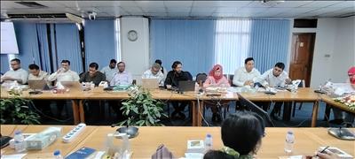 Two Workshops on KMS Requirement Specification and 
Software Design Held at LGED-CReLIC at LGED Headquarters
