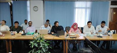 Two Workshops on KMS Requirement Specification and 
Software Design Held at LGED-CReLIC at LGED Headquarters
