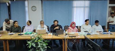 Two Workshops on KMS Requirement Specification and 
Software Design Held at LGED-CReLIC at LGED Headquarters
