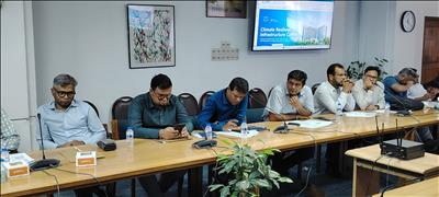 Two Workshops on KMS Requirement Specification and 
Software Design Held at LGED-CReLIC at LGED Headquarters
