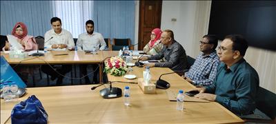 Two Workshops on KMS Requirement Specification and 
Software Design Held at LGED-CReLIC at LGED Headquarters
