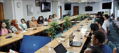Day-long Training Conducted by CReLIC at LGED for IUT Students