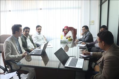 UNICEF Representative Team Visits CReLIC Activities