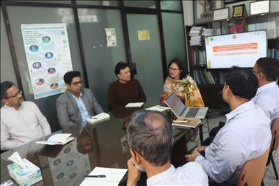 GCA Delegation visit CReLIC Activities at LGED