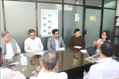 GCA Delegation visit CReLIC Activities at LGED