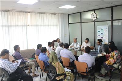 GCA Delegation visit CReLIC Activities at LGED