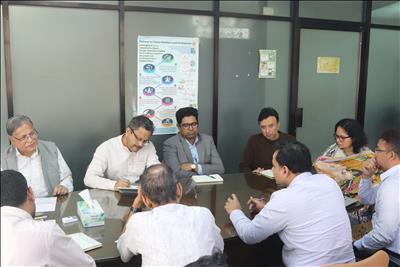 GCA Delegation visit CReLIC Activities at LGED